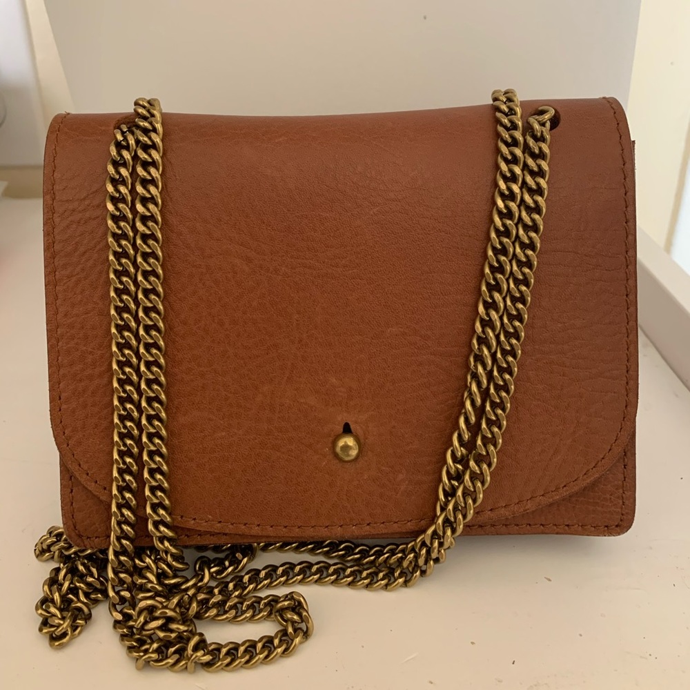 Brown Madewell Mini Crossbody Bag